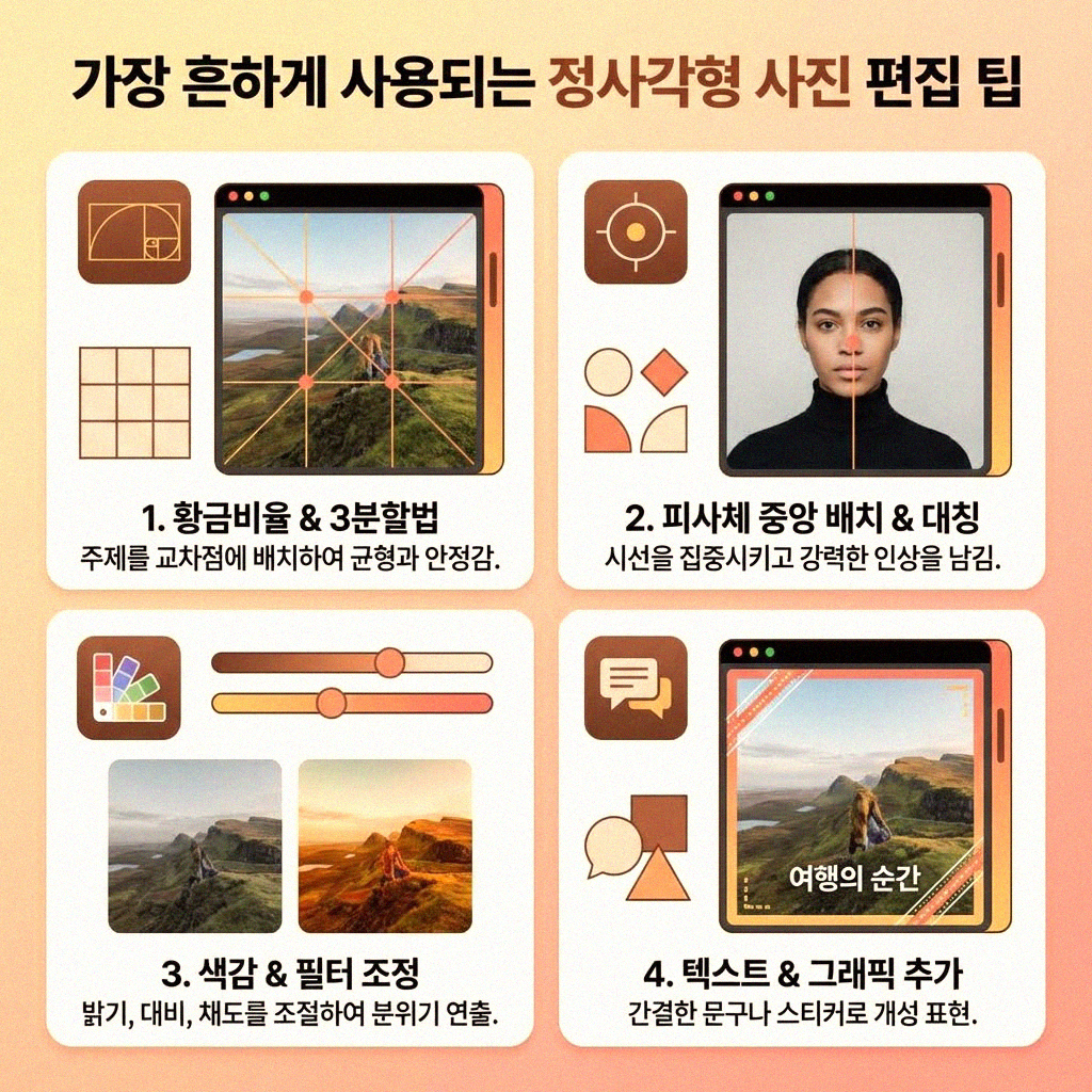 인스타그램 사진 제대로 올리기 알아두면 쓸모있는 팁