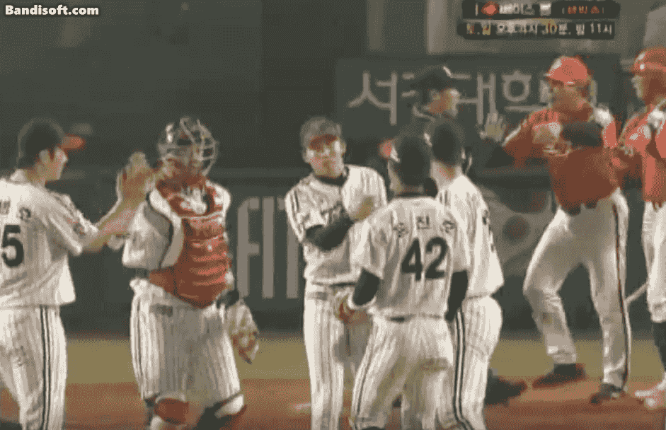 2011년 LG 한화 임찬규 보크 오심 정원석 홈스틸