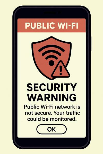 공공와이파이 사용 후 마무리