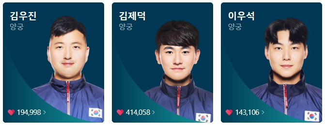 7월 29일 한국 경기 일정
