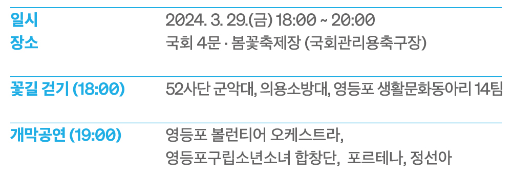 여의도 벚꽃축제