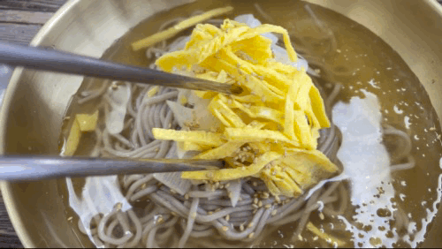 메밀밭에 가시리 - 메밀 동치미 물냉면 영상