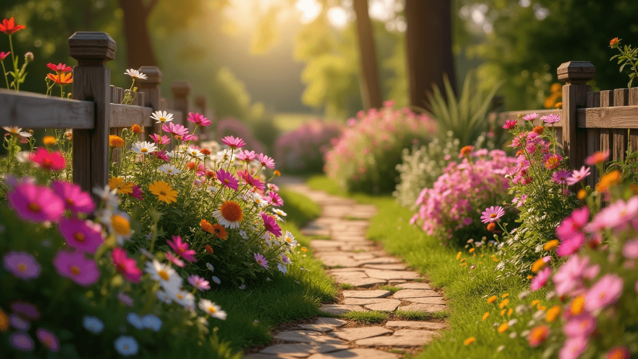 사계절초화화단만들기