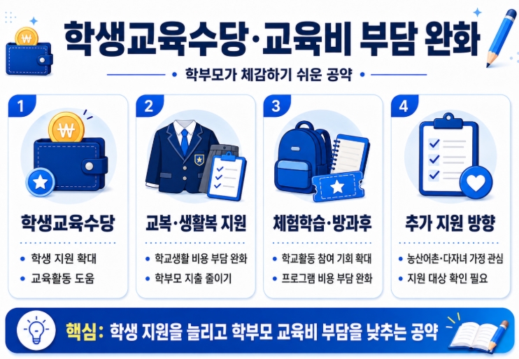 김대중 전남광주교육감 당선 공약 쉽게 정리