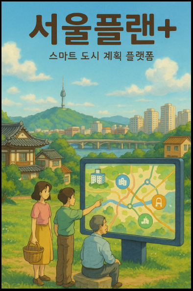 "서울플랜+" 홍보 포스터