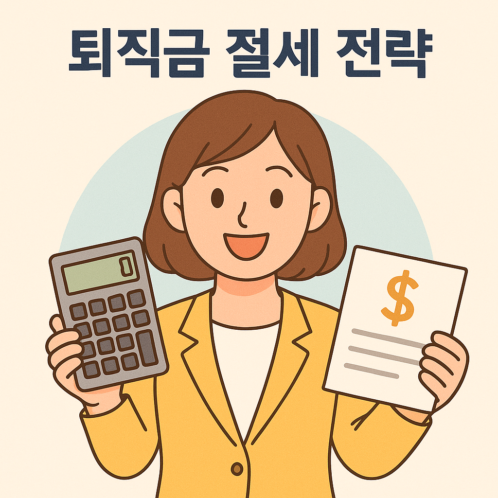 1. 퇴직금 절세 전략
