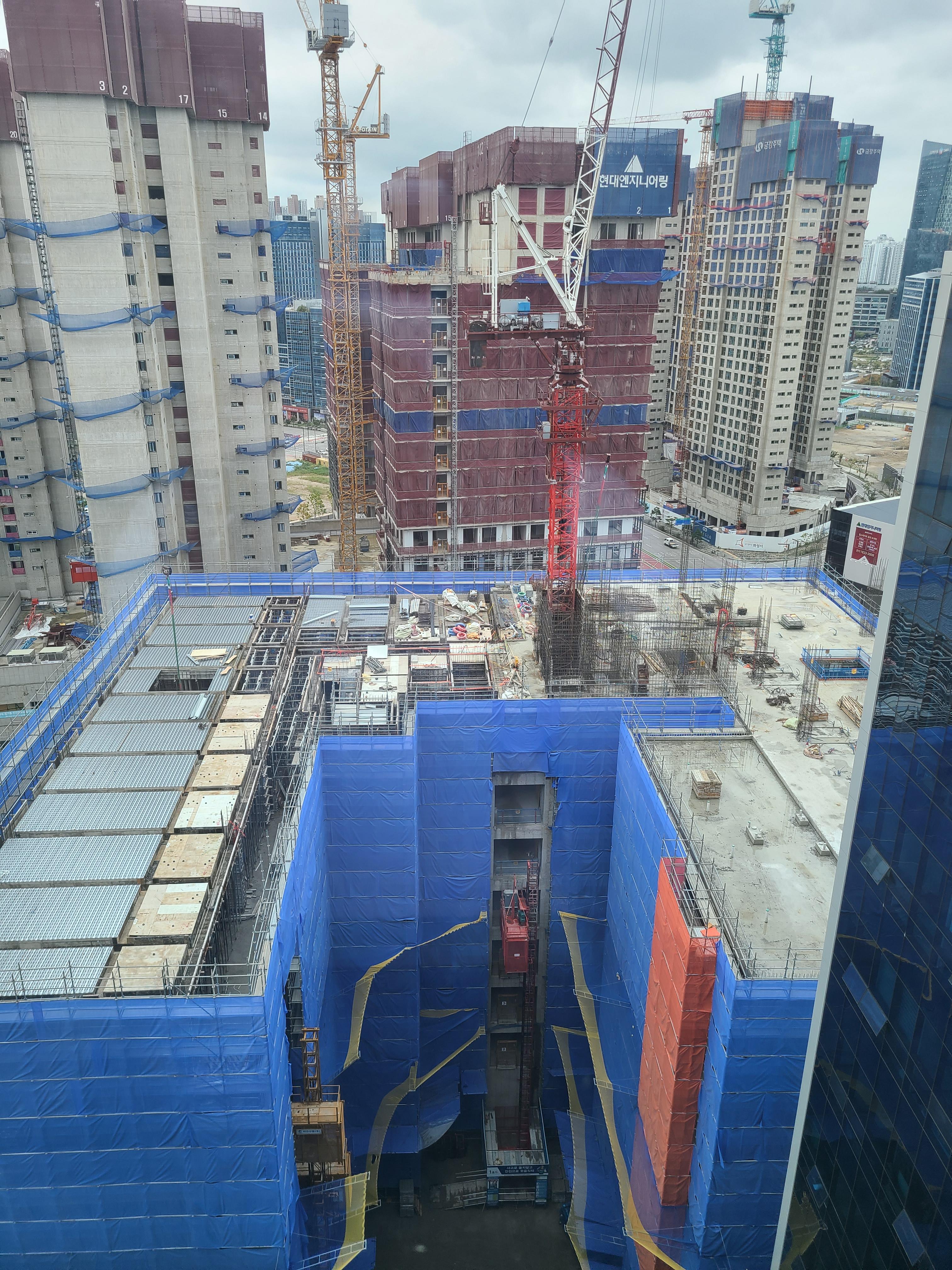 동탄G타워 공사현장3