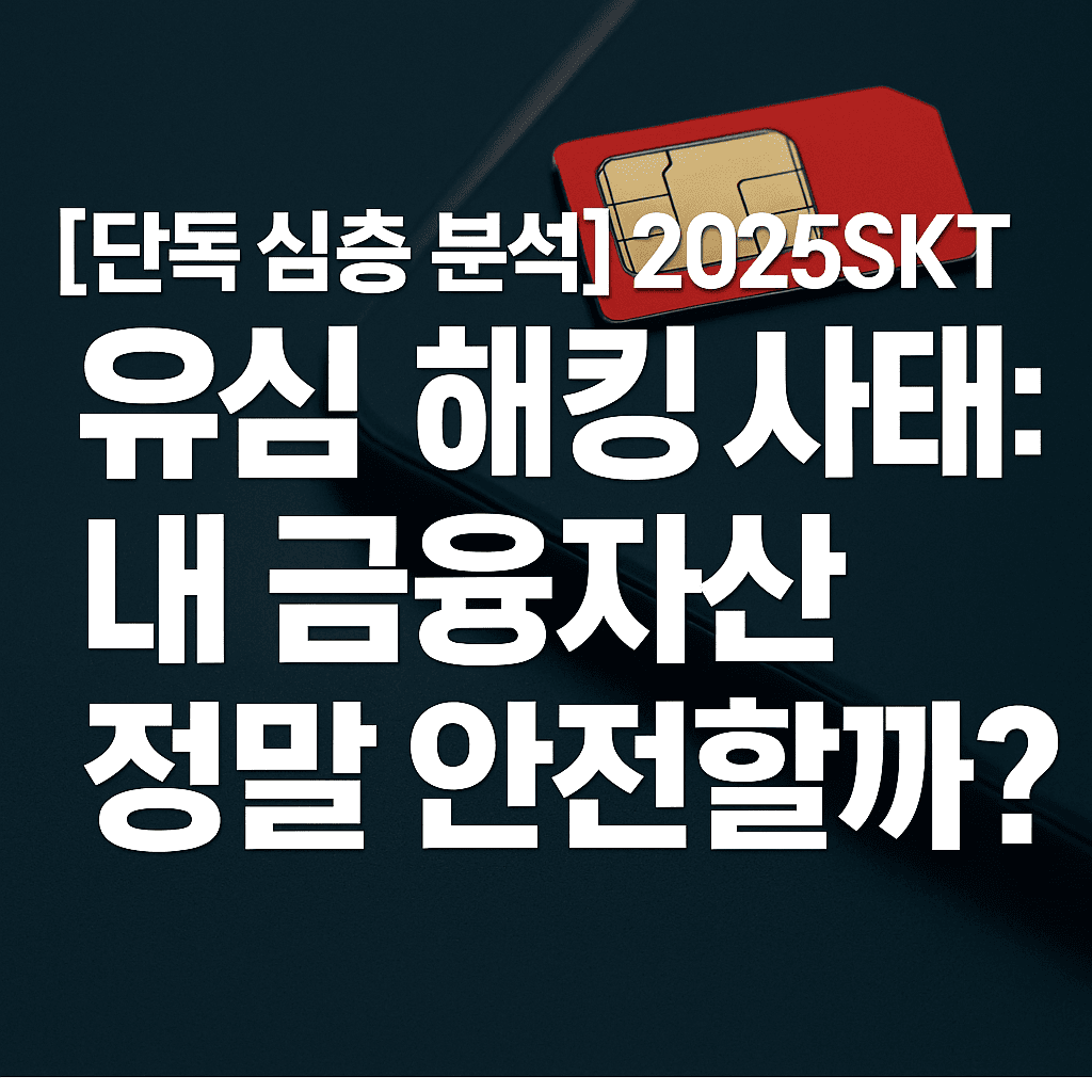 SKT 유심 해킹 사건과 금융자산 안전성 분석