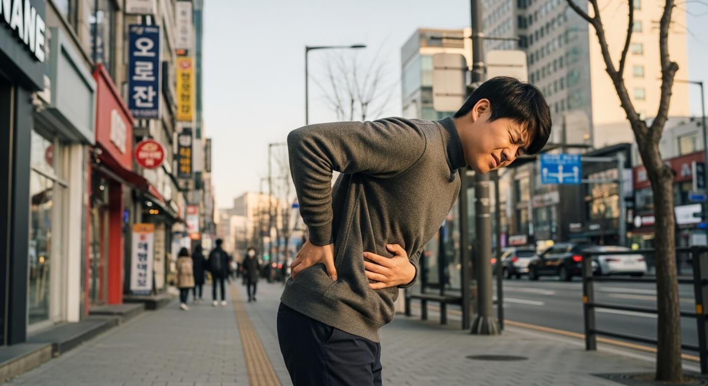 오른쪽 옆구리 통증 의심되는병