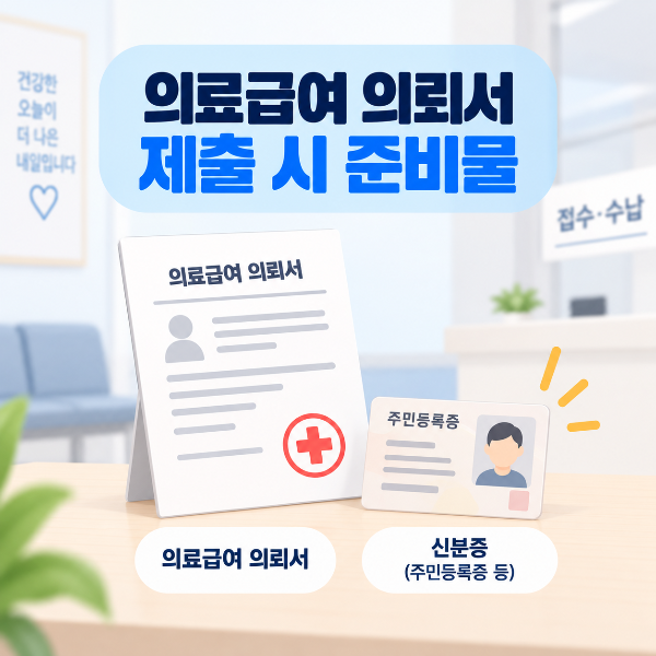 선택의료급여기관 이용자의 의료급여 의뢰서 안내