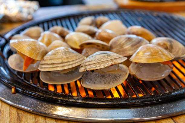 조개구이 &amp; 까바(Cava) 와인 페어링｜바다의 순수함과 지중해 버블의 입맞춤