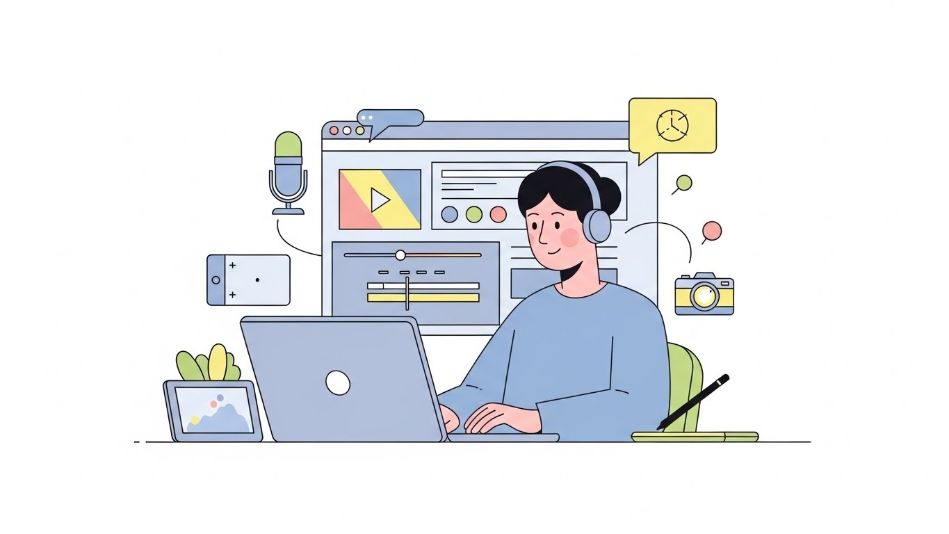 할 일 목록이 정리된 책상, 루틴 관리가 필요합니다.