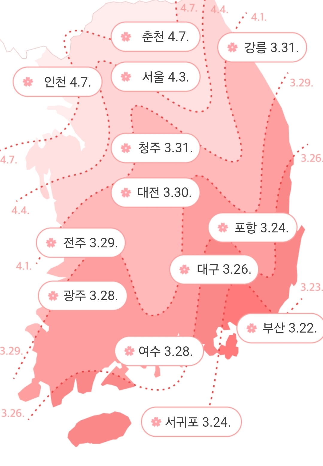 대전 대청호 벚꽃축제 정보 대전 여행