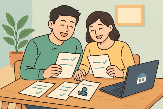 2025년 전월세 대출 소득공제 일러스트 이미지