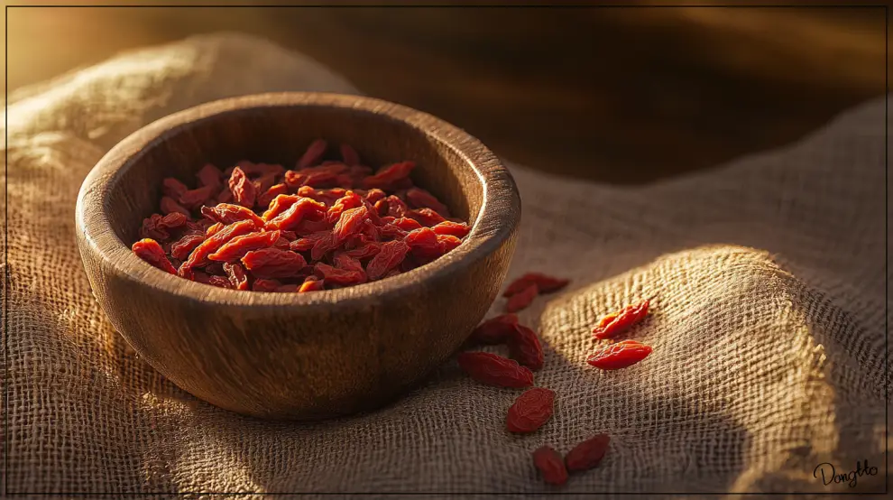 구기자의-효능-말린-구기자를-나무그릇에-담아놓은-사진
