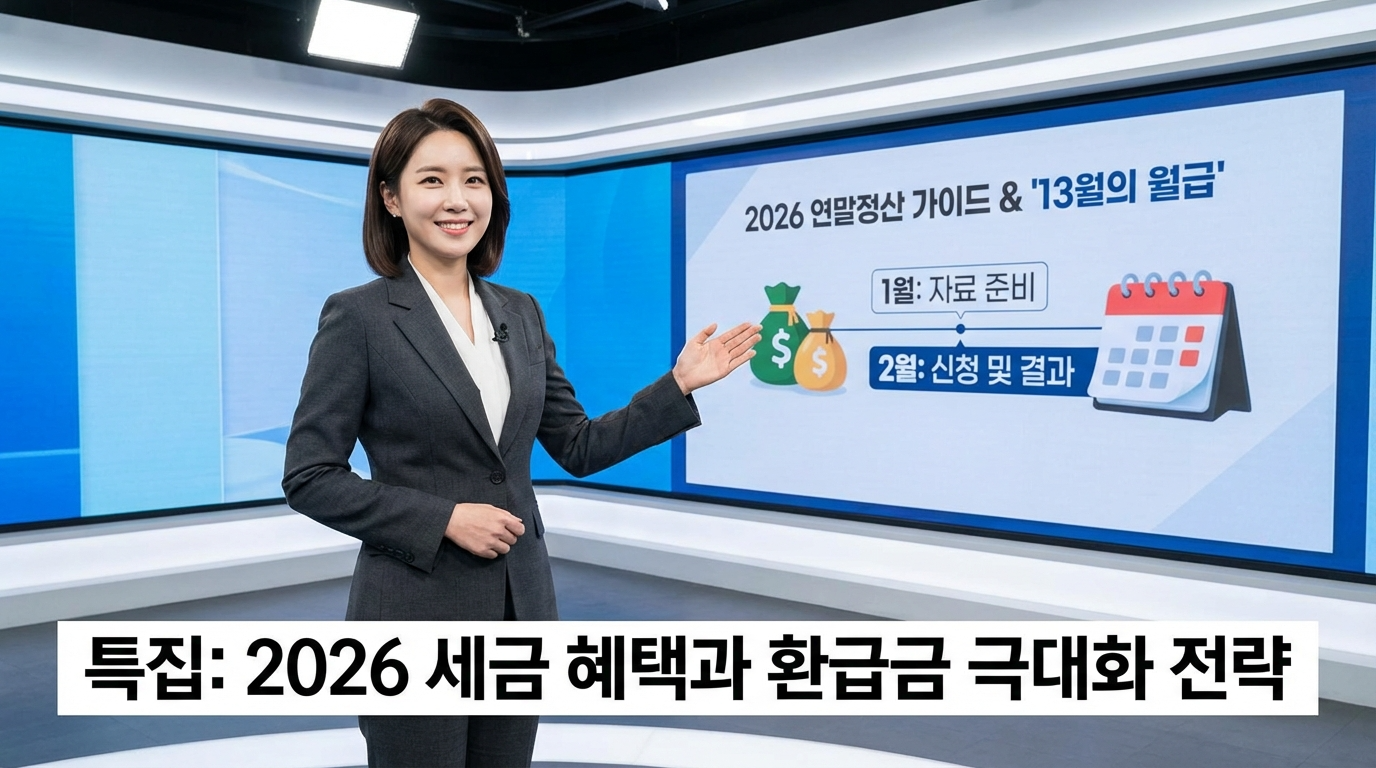 2026 연말정산 기간 언제 13월의 월급 받는 완벽 가이드