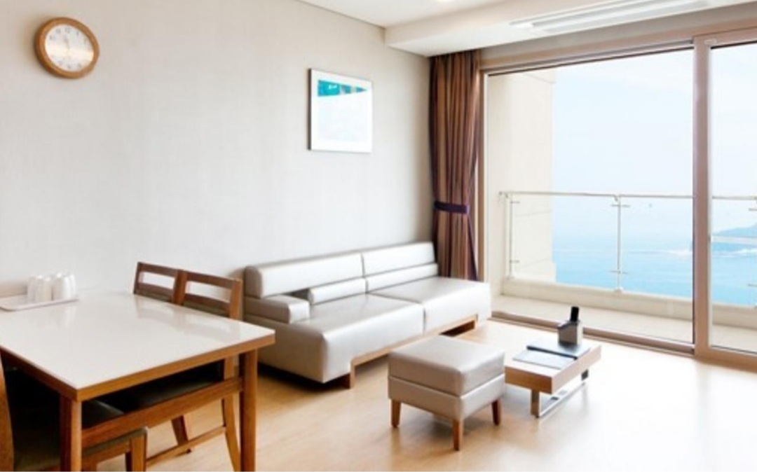 소노캄 거제 스위트 클린 거실