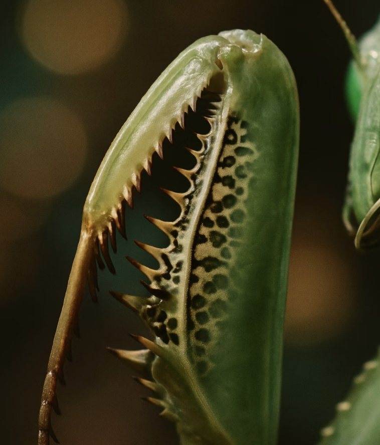 2. 결정적 단서, 앞다리 안쪽의 무늬