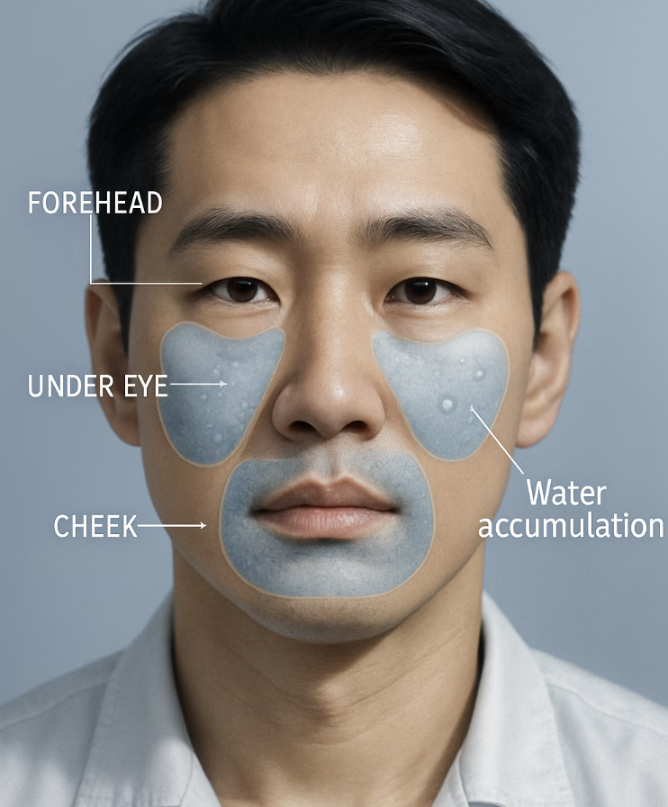 왜 아침마다 달덩이가 될까요?