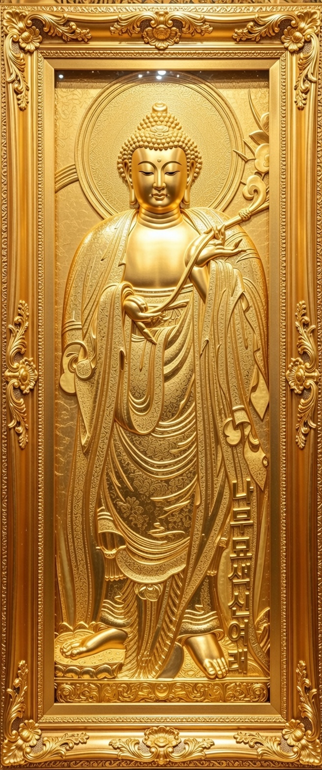 현대 사회는 외모지상주의와 차별로 몸살을 앓고 있다. 불교의 수많은 부처 중 '나무 묘색여래(南無 妙色如來)'는 바로 이러한 외적인 고통과 자존감의 결여를 치유하는 상징적 존재다. 묘색여래의 명호를 부르는 행위는 단순히 아름다움을 탐하는 것이 아니라, 모든 생명이 본래 가진 존엄한 빛을 회복하는 과정이다.
1. 개념: 추한 형상을 벗고 원만한 상호를 얻다
묘색여래불은 '아름다운 빛깔과 형상을 가진 부처'라는 뜻이다. '신묘할 묘(妙)'와 '빛깔 색(色)'을 써서, 중생이 가진 외적인 추함이나 신체적 결함을 소멸시키고 부처와 같은 원만한 모습(32상 80종호)을 갖게 해주는 부처를 의미한다. 이는 단순한 미용적 접근이 아니라, 전생의 업장으로 인해 받은 육체적 고통에서 벗어나게 하는 자비의 현신이다.
2. 연혁: <유가집요아귀의궤>와 시식 의례
묘색여래의 연원은 주로 밀교 경전과 '시식(施食)' 의례에서 찾을 수 있다. <유가집요아귀의궤> 등에 따르면, 고통받는 아귀들에게 음식을 베풀 때 일곱 부처(칠여래)의 명호를 부르는데, 그중 세 번째가 바로 묘색여래다. 배고픔과 목마름으로 형색이 초췌해진 중생들에게 음식을 주기 전, 먼저 그들의 외형을 단정하고 원만하게 바꾸어 두려움을 없애주는 역할을 수행한다.
3. 가피와 영험: 내외면의 조화로운 변화
묘색여래의 가피는 명확하다. 경전에서는 이 부처의 이름을 듣거나 염송하면 다음과 같은 영험이 있다고 전한다.
형체 원만: 전생의 악업으로 인해 생긴 신체적 불구하나 추한 외모가 사라진다.
위의 당당: 사람들 앞에 나설 때 두려움이 사라지고 대중이 우러러보는 위엄을 갖게 된다.
심성 정화: 외적인 변화뿐만 아니라 거칠었던 성품이 유순해지고 자비로운 마음이 싹튼다.
4. 발원문
"자비하신 묘색여래불이시여,
저희가 지은 탐욕과 분노의 업으로 인해 굳어진 이 추한 형상을 참회하나이다.
당신의 명호를 일컬어 간절히 기도하오니,
저희의 거친 피부와 일그러진 마음을 부처님의 금색 광명으로 씻어주소서.
그리하여 이 몸이 세상의 고통을 닦아주는 자비의 도구가 되게 하시고,
모든 이가 서로의 겉모습이 아닌 내면의 불성을 보아 진정한 평등을 이루게 하소서."