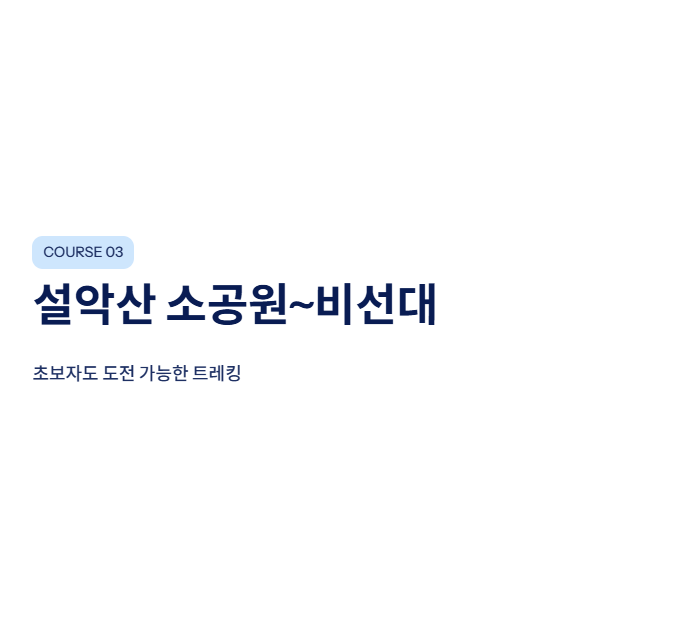 속초 근교 산책·달리기·트레킹 명소 완벽 가이드
