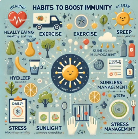 면역력 회복 관련 이미지