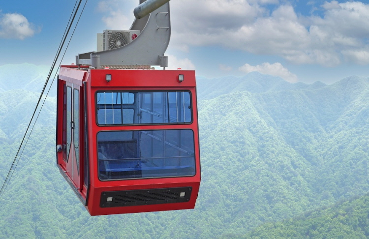 백암산 케이블카