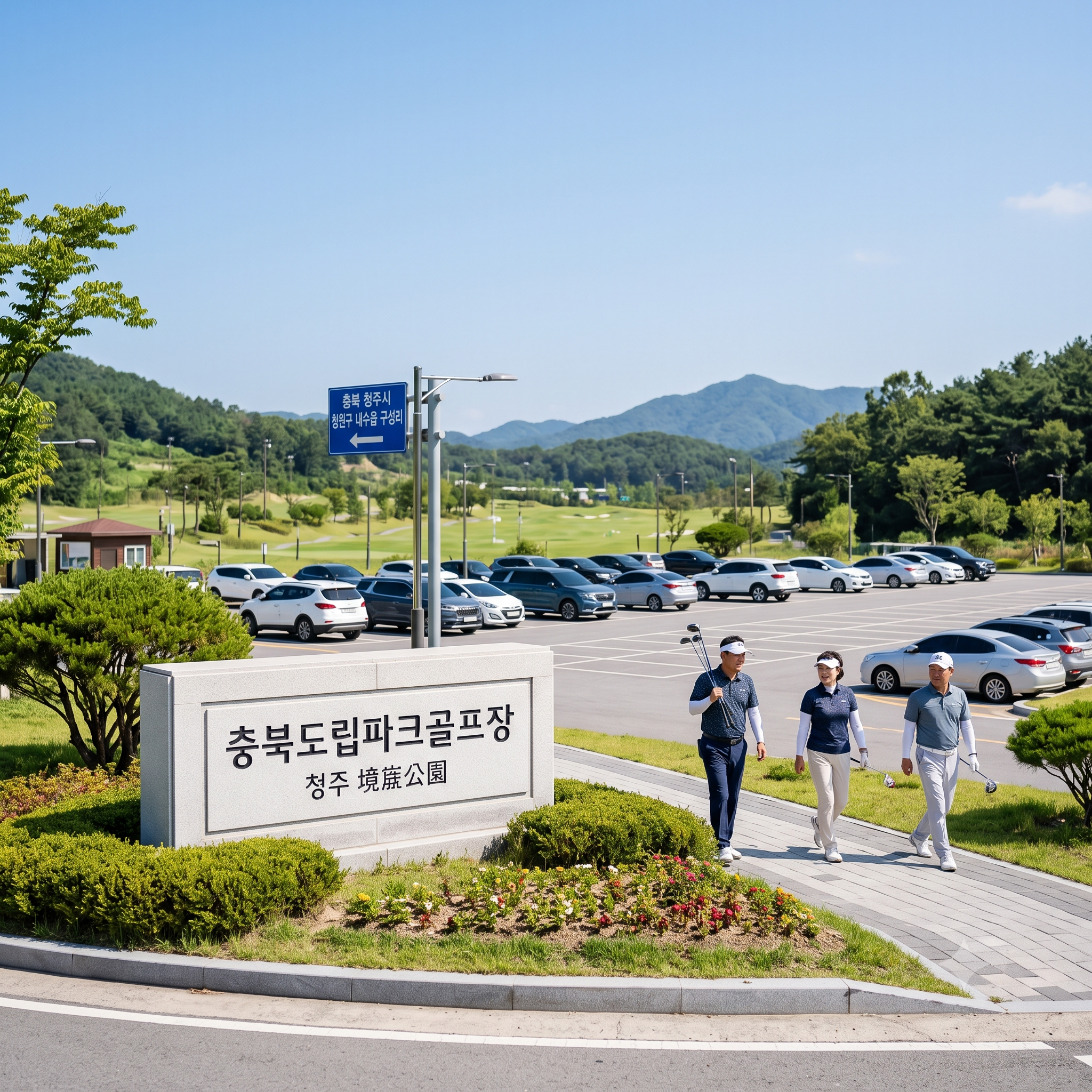 45홀 고지대 신상 구장, 충북도립파크골프장 이용꿀팁 총정리 (위치, 코스, 이용시간, 요금, 예약방법 등)