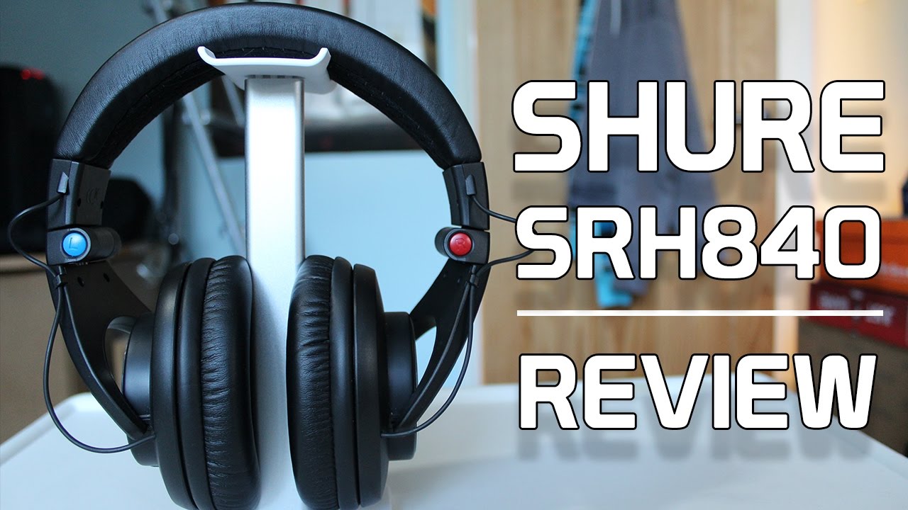 Shure SRH840 전문 모니터링 헤드폰