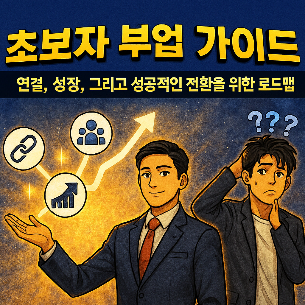 초보자 부업 가이드: 연결, 성장, 그리고 성공적인 전환