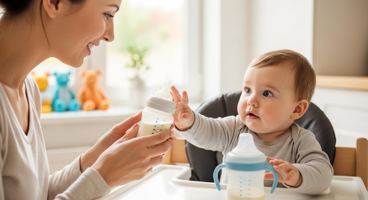 아기 분유 끊는 시기