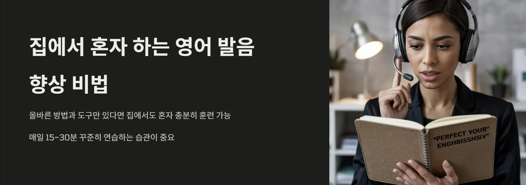 발음 향상 비법