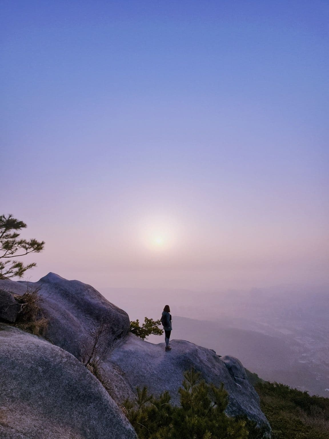 불암산일출
