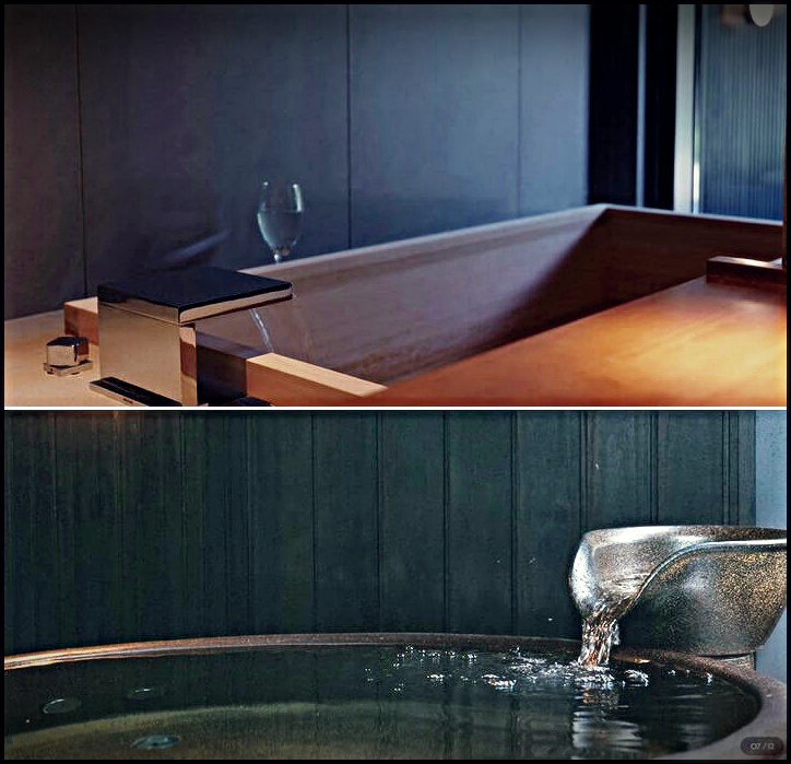 청심 객실 노천탕