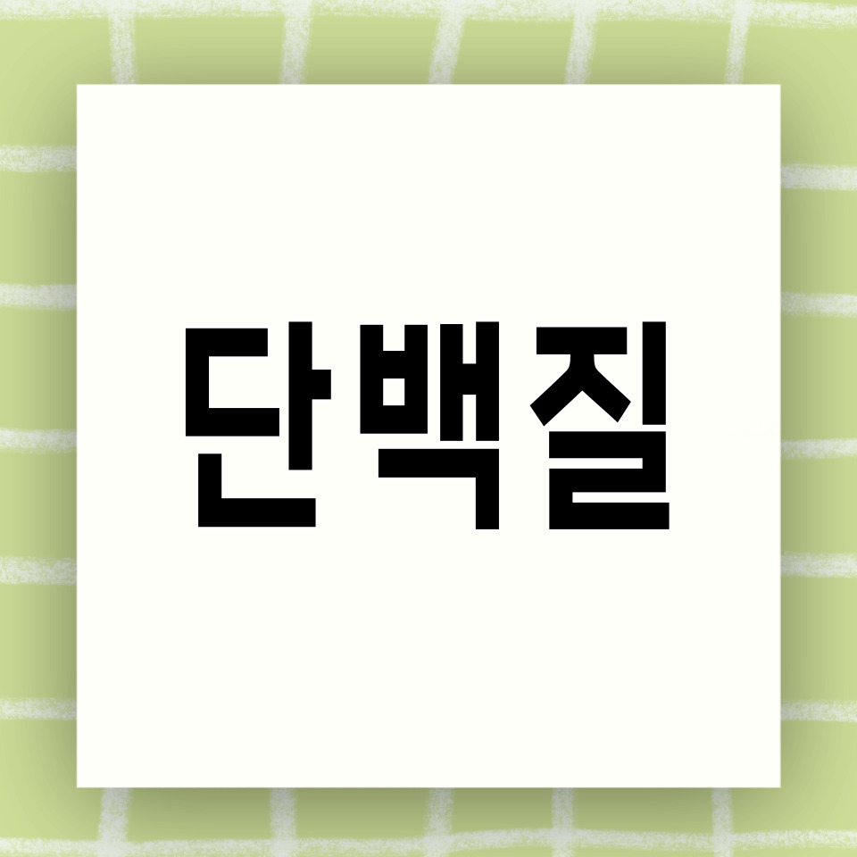 단백질 부족 카드뉴스