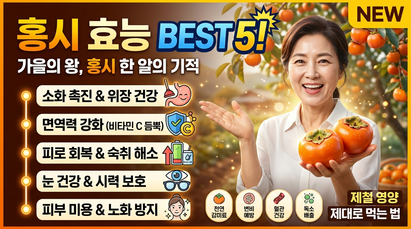 홍시 효능