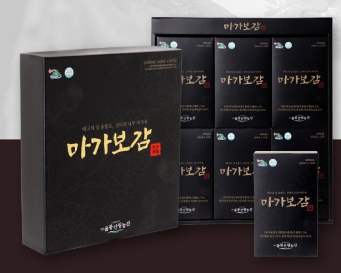 마가보감-전체-박스와-박스를-오픈한-낱개-7박스가-있는-사진입니다.