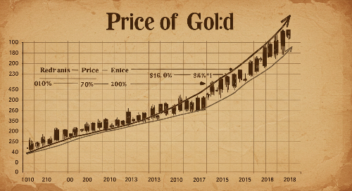 계속 상승 중인 금 시새