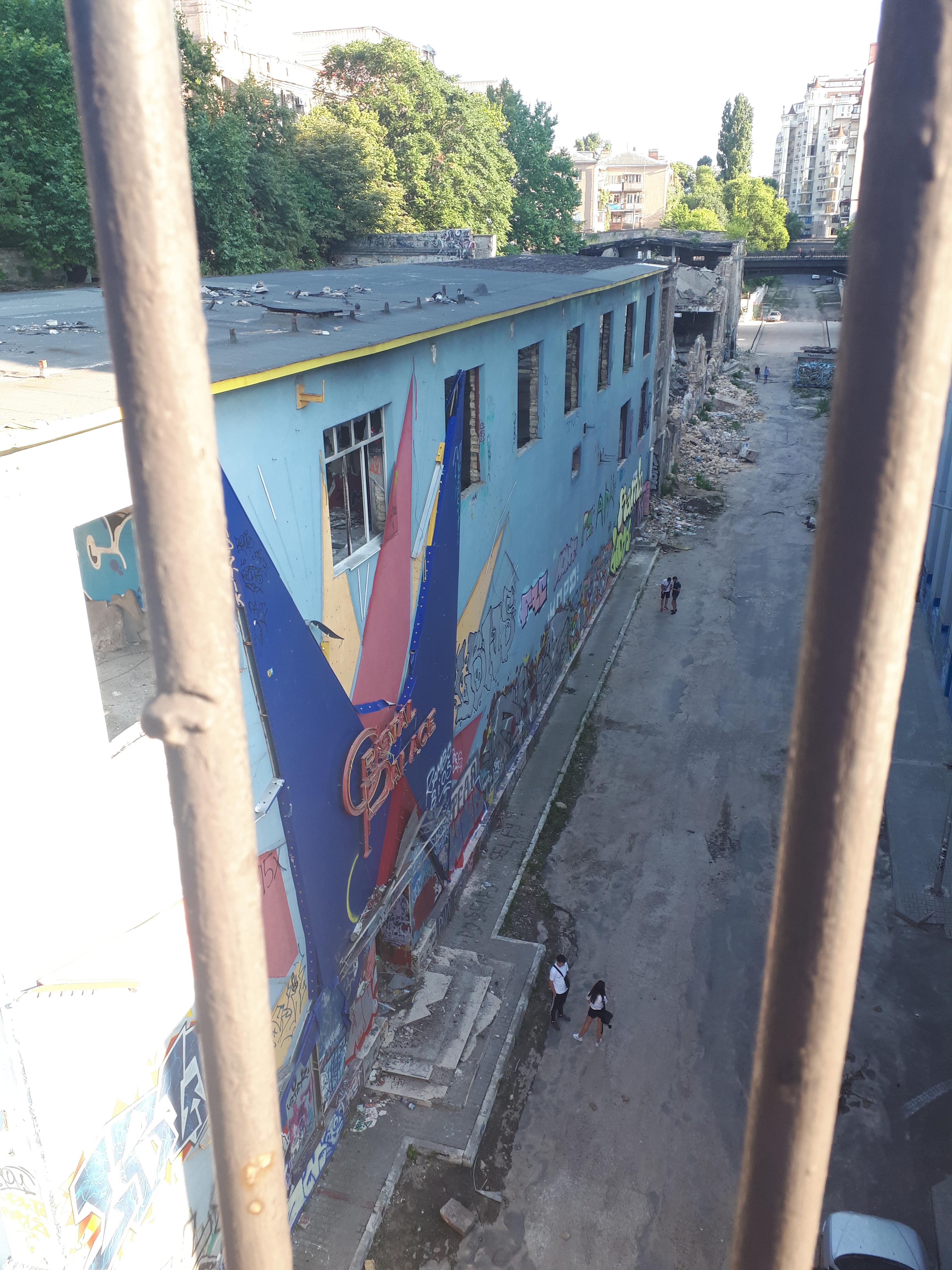 우크라이나 오데사 뒷골목