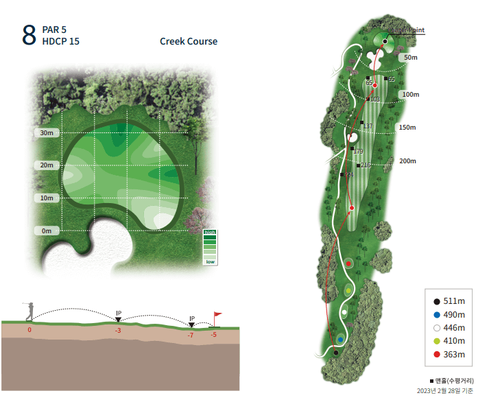 베어크리크 포천 골프클럽 크리크코스 08
