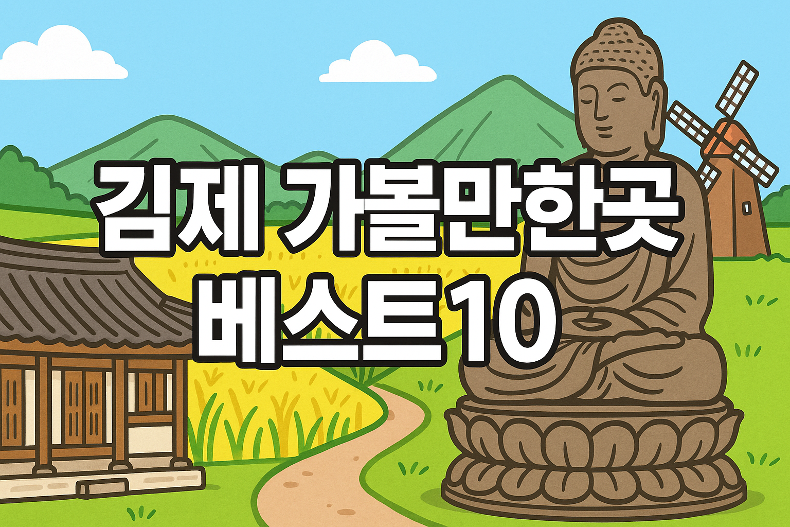 김제 가볼만한곳 베스트10