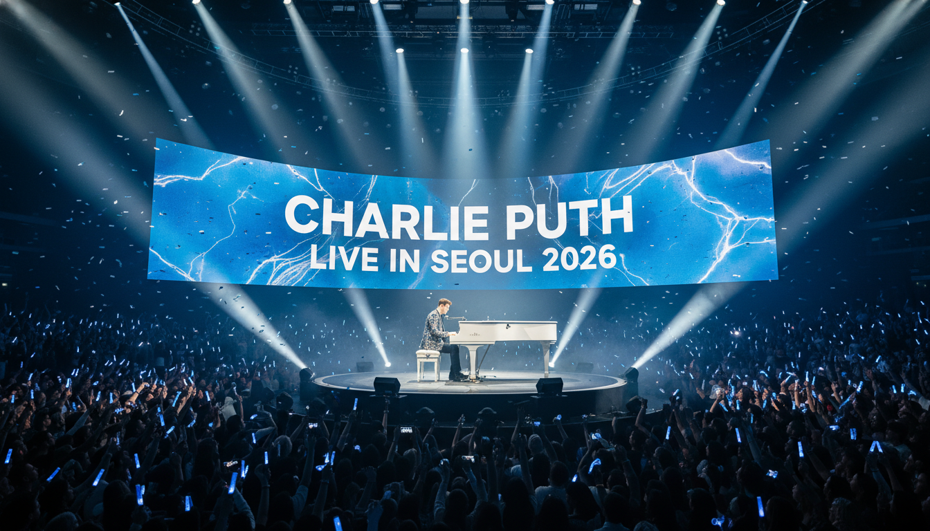 2026년 찰리푸스 서울 내한 공연 피켓팅 가이드 대표 이미지