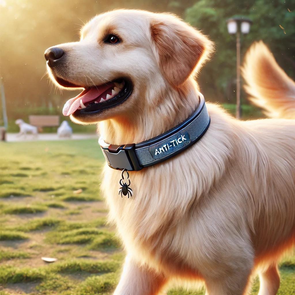 강아지 진드기 퇴치 목걸이
