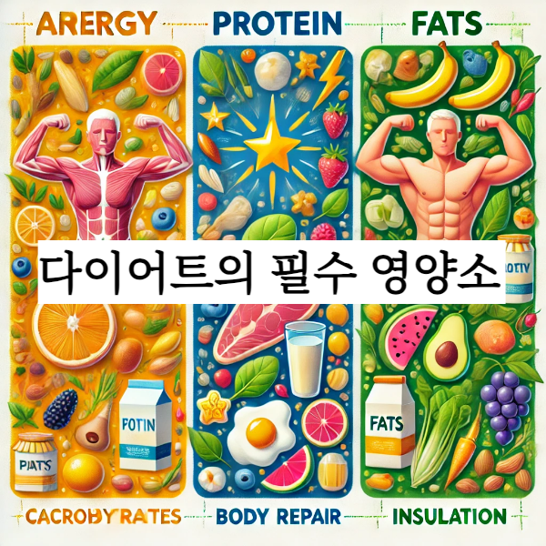 다이어트의 필수 영양소