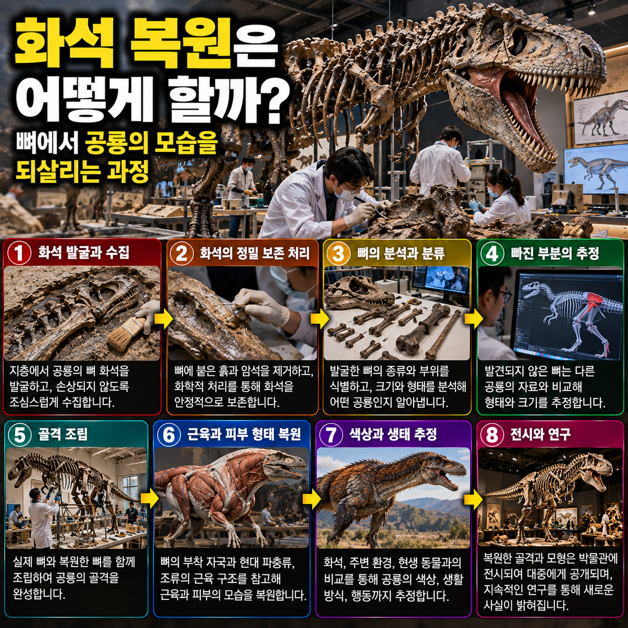 화석 복원