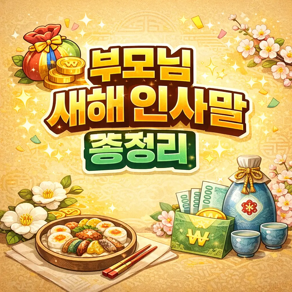 부모님 새해 인사말 모음 총정리