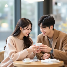 화이트데이 연인