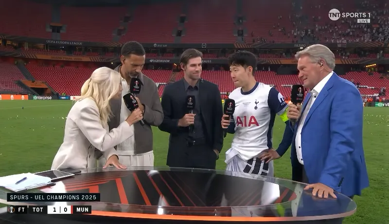 손흥민토트넘우승, 토트넘유로파우승 , 손흥민인터뷰