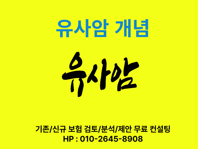 유사아 개념