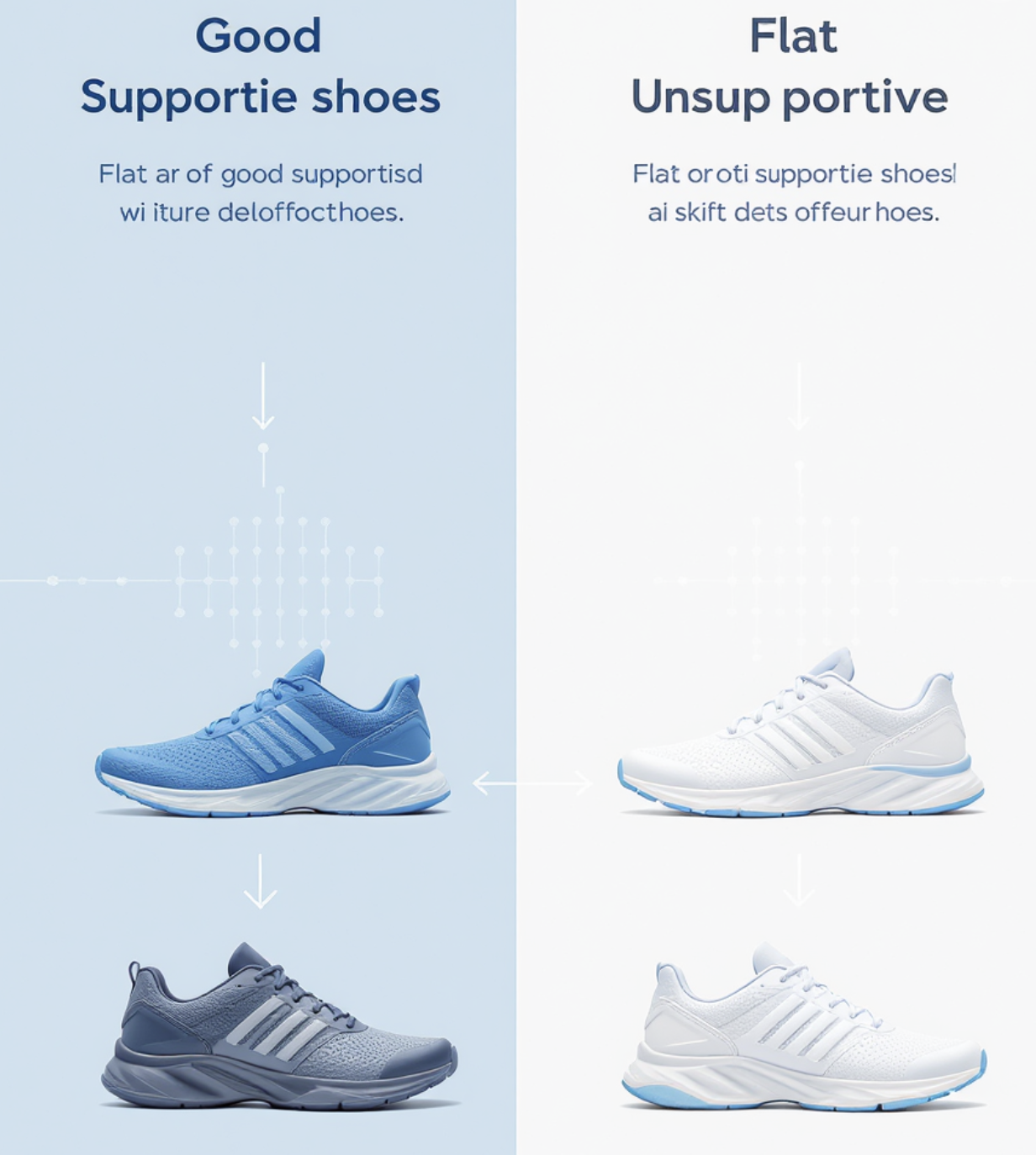 신발만 바꿔도 통증이 사라진다